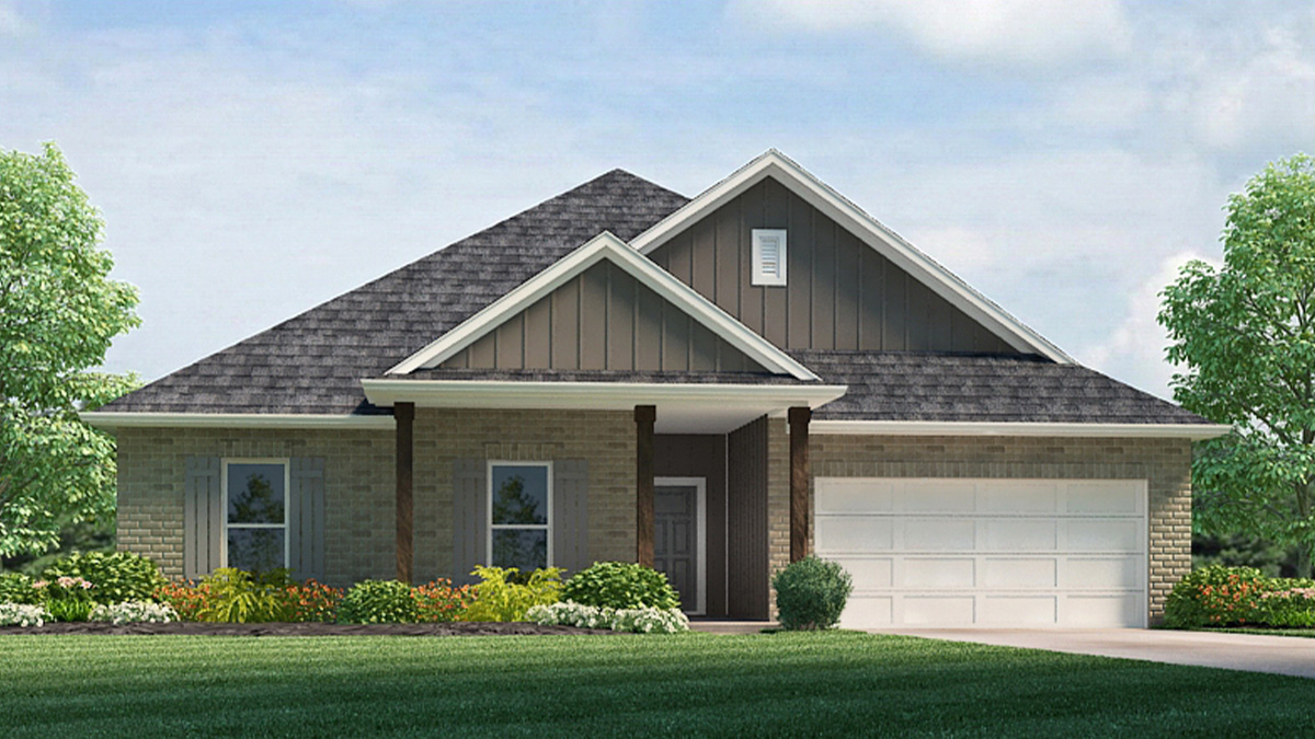 Deauville elevation C23 exterior rendering