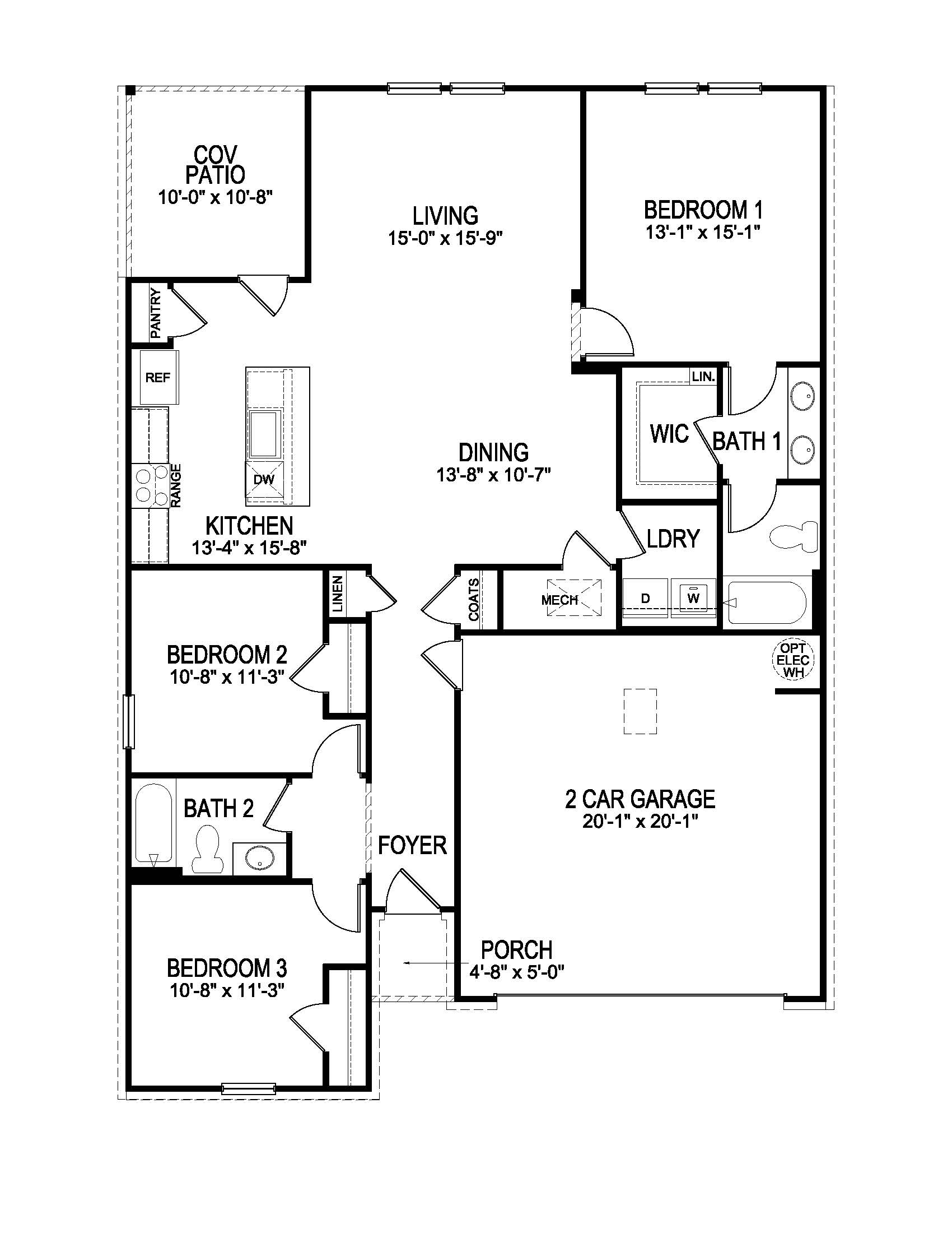 kirby elevation a13 floorplan