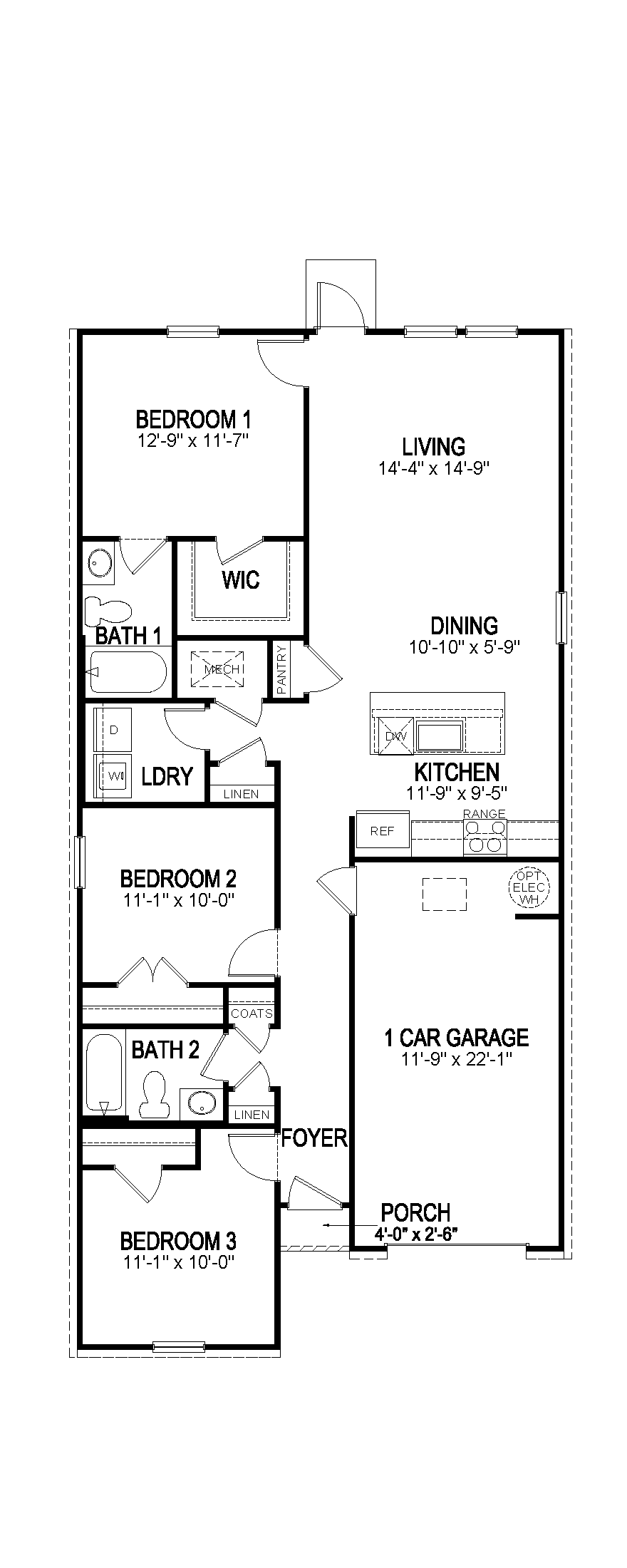 Birch A & B floorplan