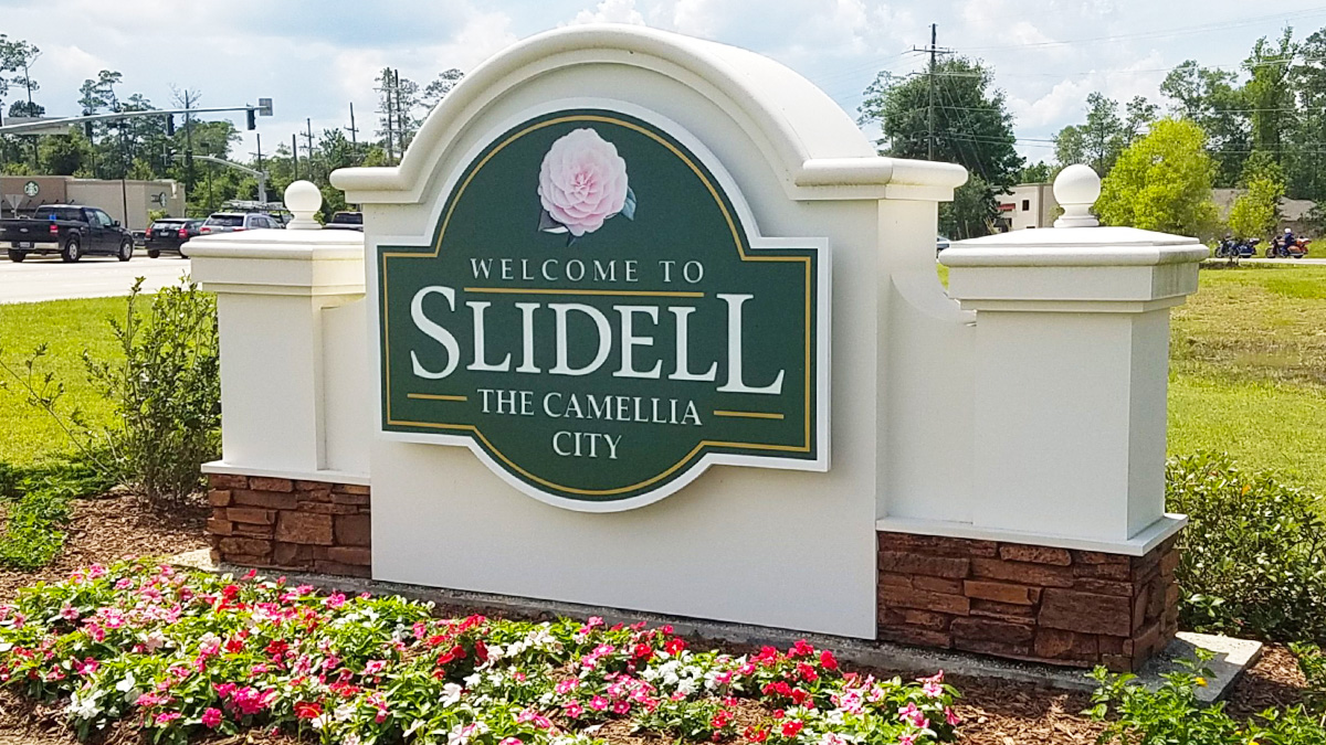 Slidell City Sign