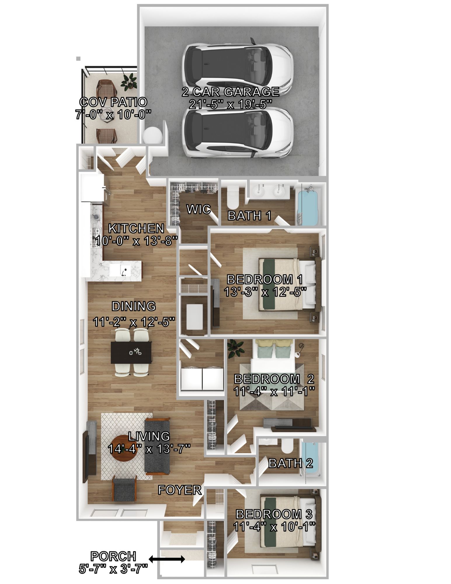 Francis drawn floorplan