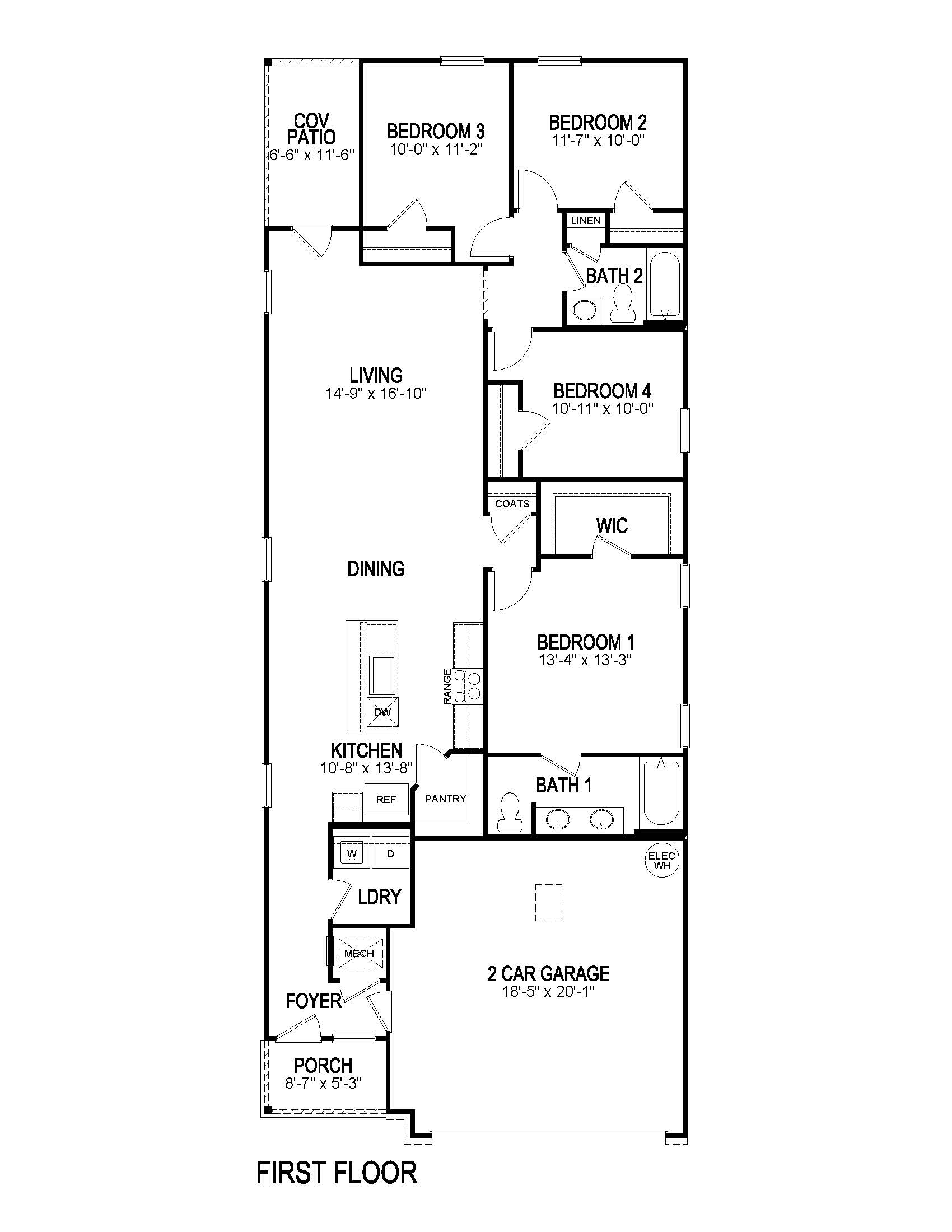 Hammond A floorplan