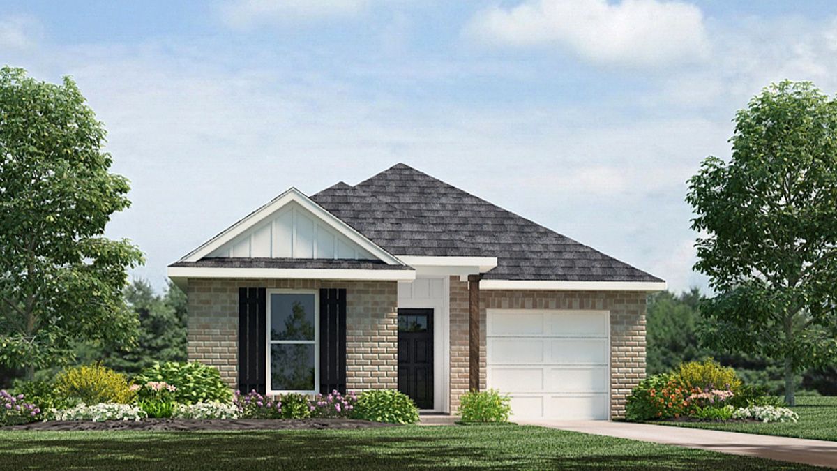 Hickory elevation C24 rendering