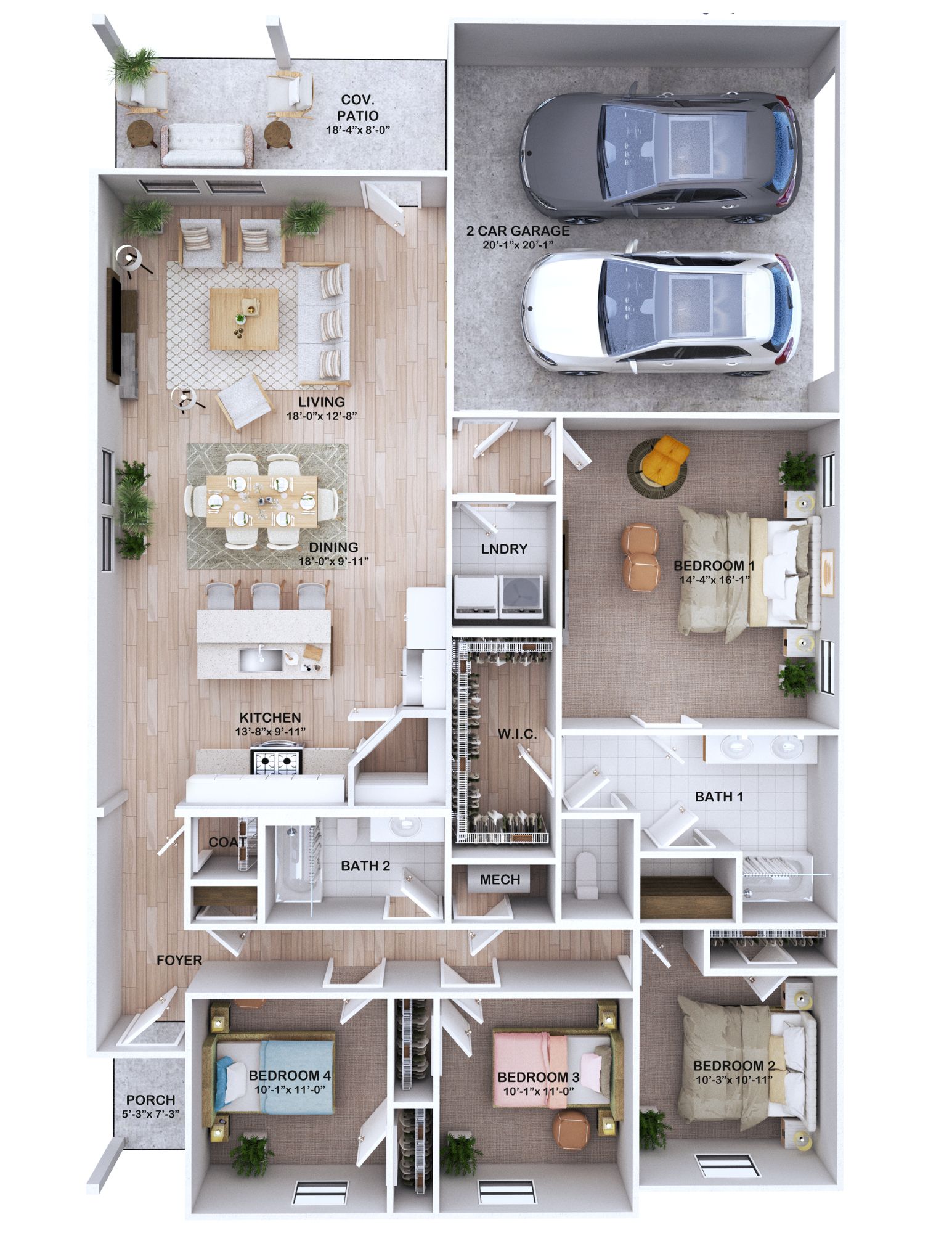 Benton Drawn floorplan