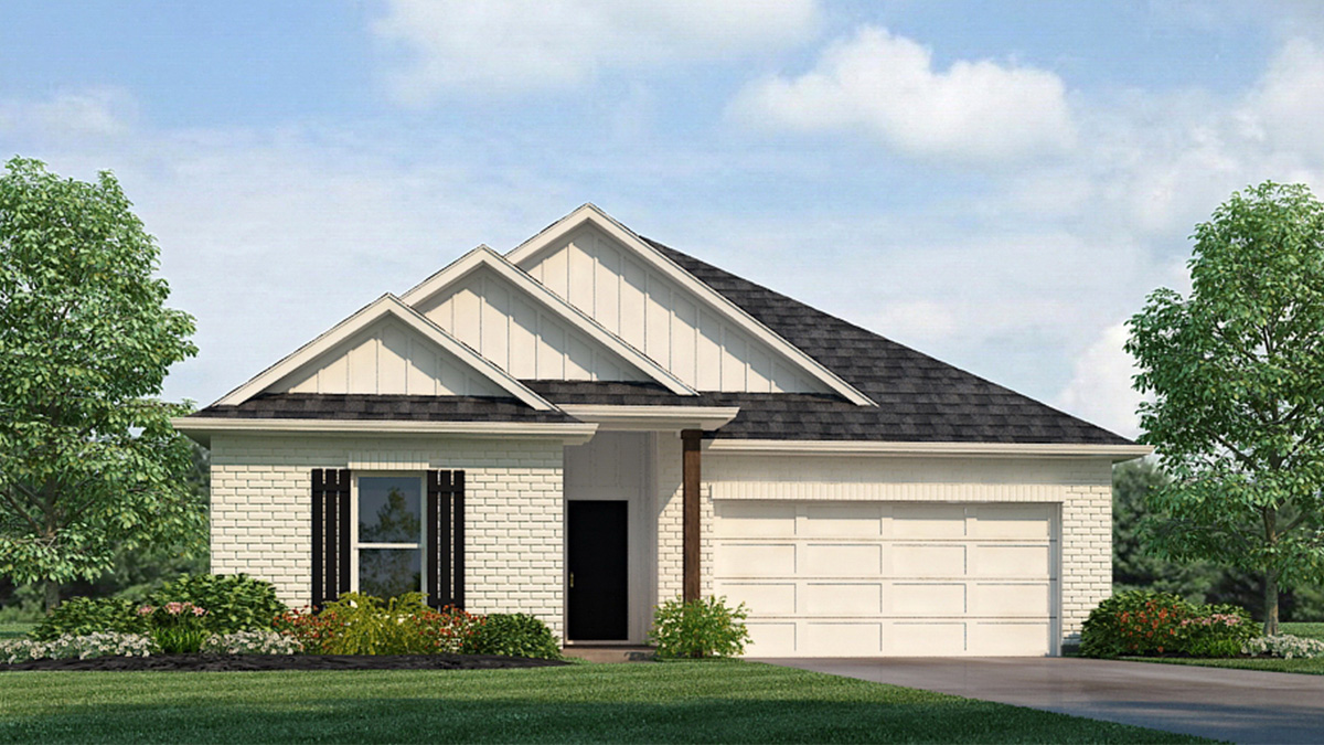 kenner elevation f23 rendering image - lakeshore villages in slidell,la