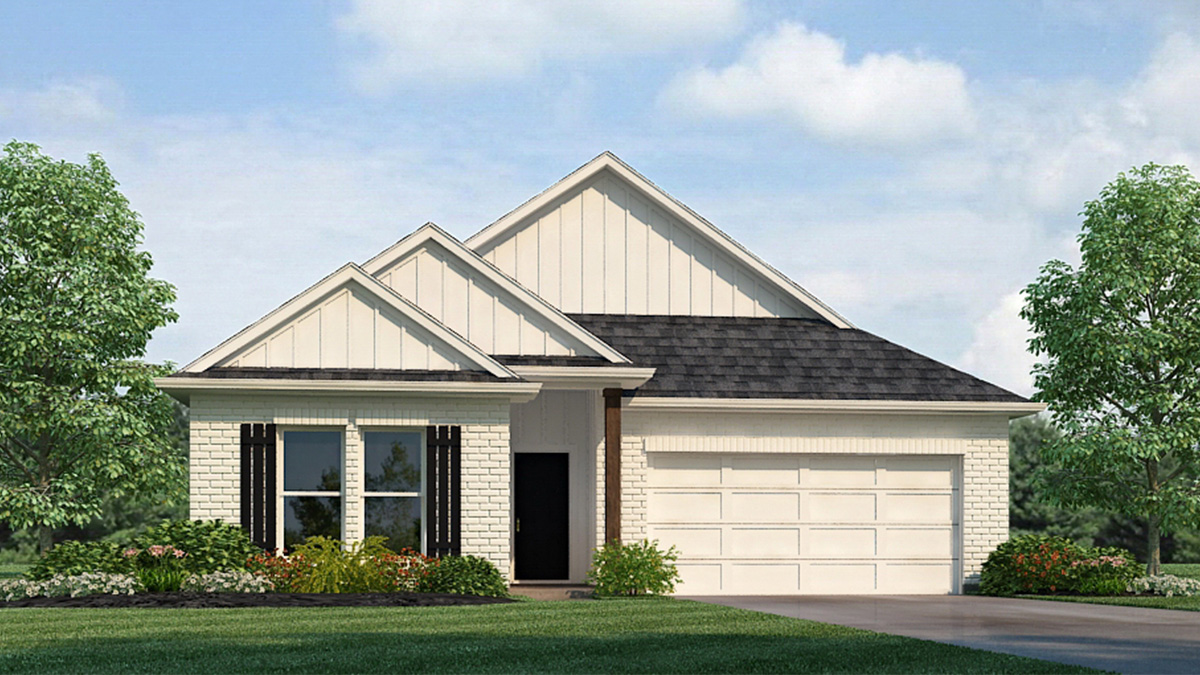 lacombe elevation f23 rendering image - lakeshore villages in slidell,la