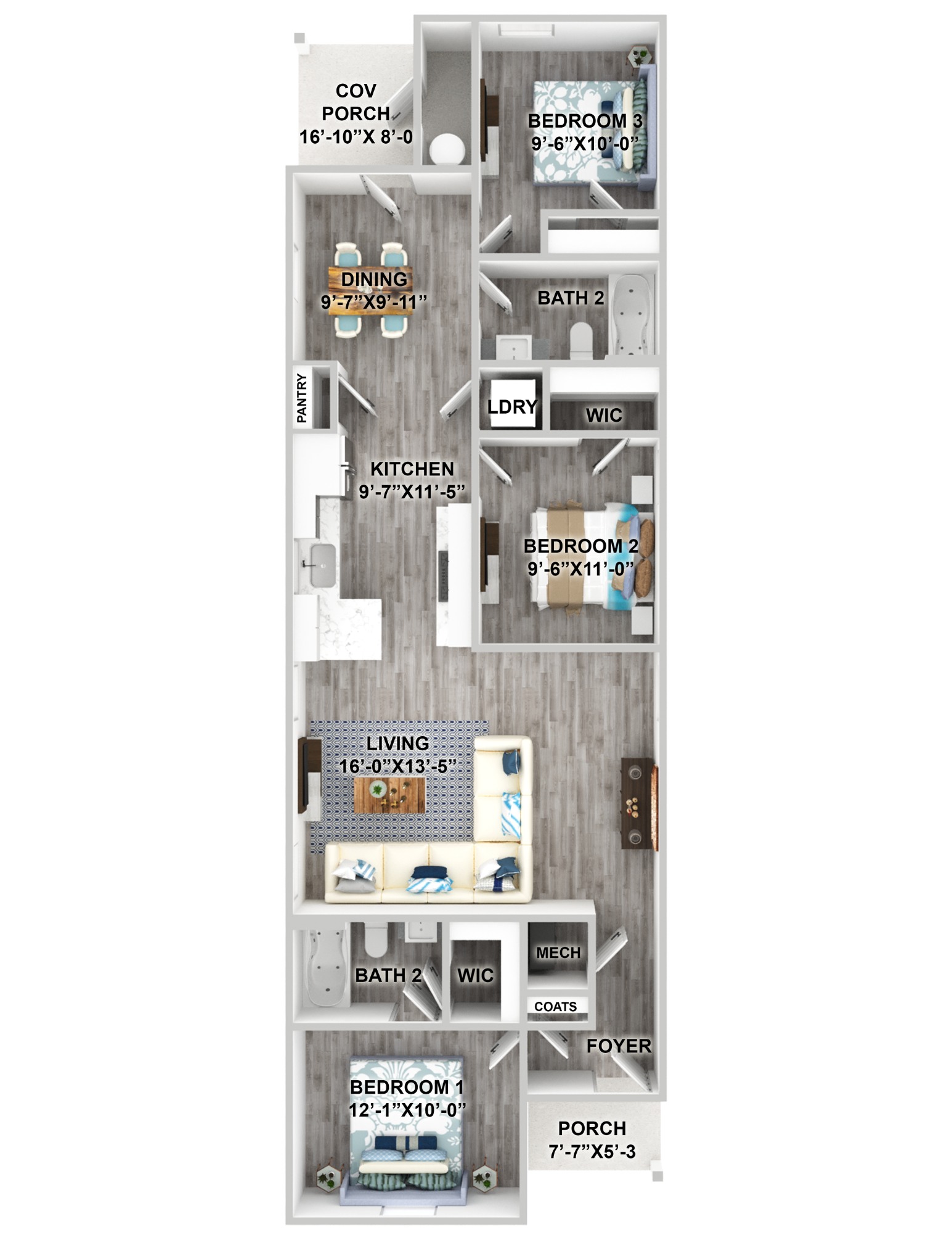 Bonsai drawn floorplan