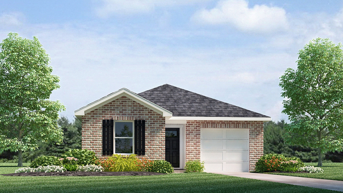Birch elevation A24 exterior rendering