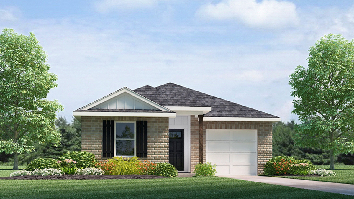 Birch elevation C24 exterior rendering