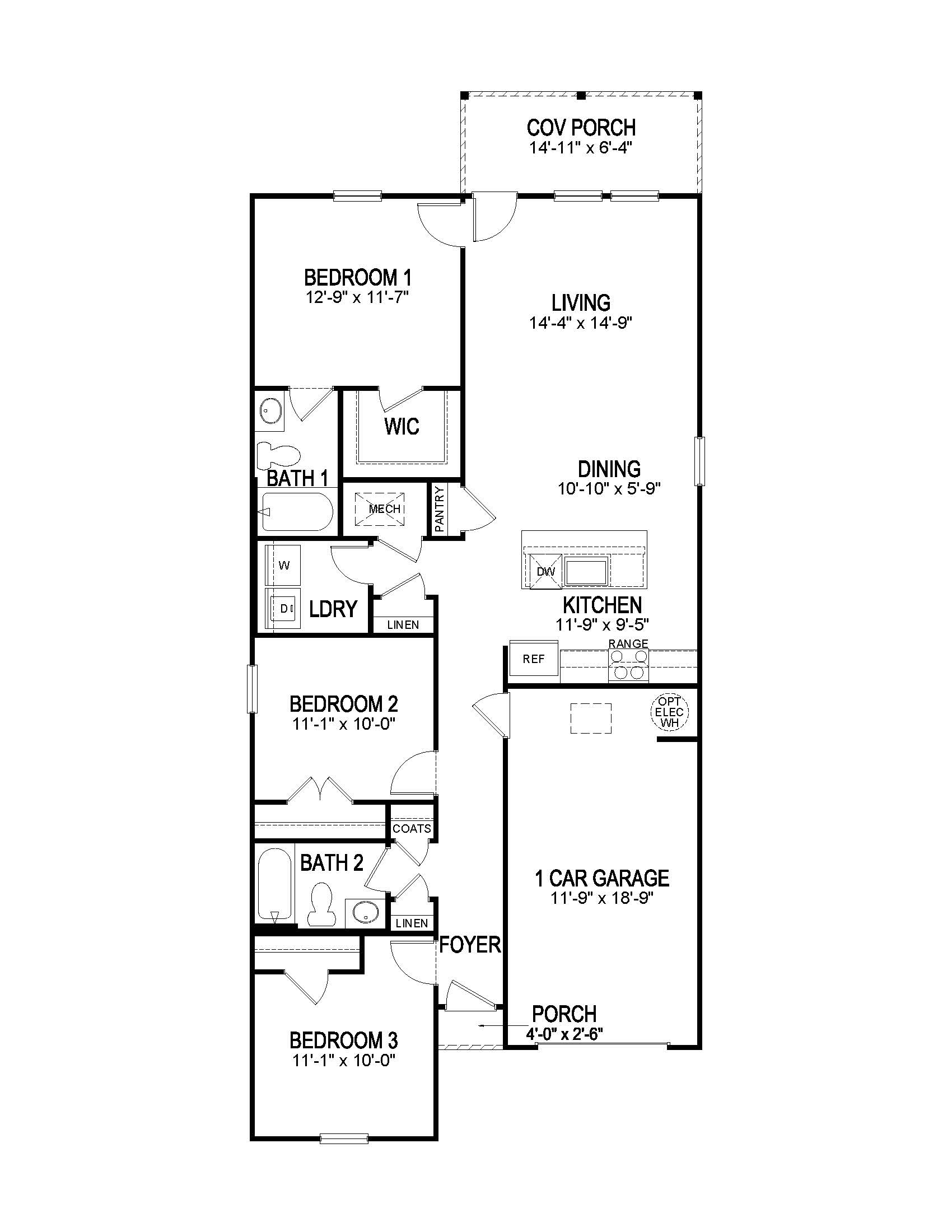 Birch A and b floorplan