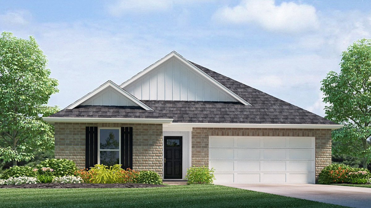 Lakeside elevation d24 exterior rendering
