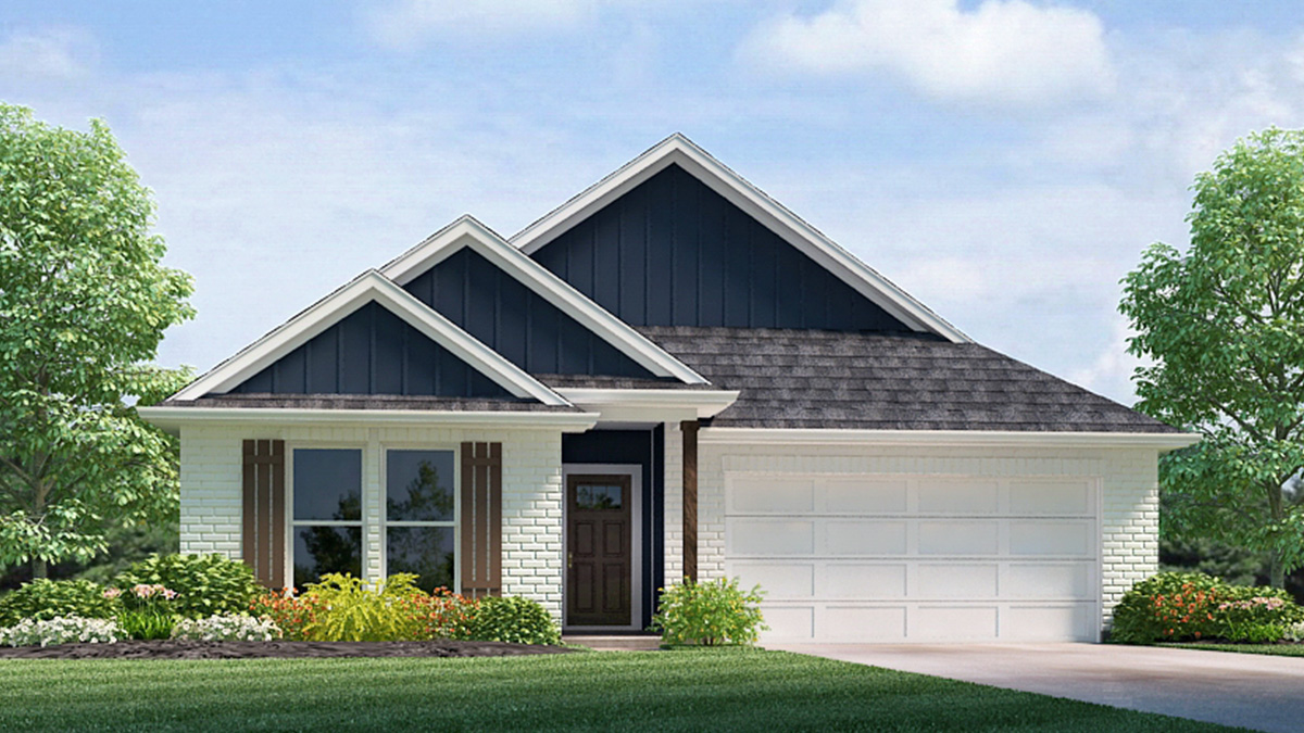 Lakeside elevation e24 exterior rendering