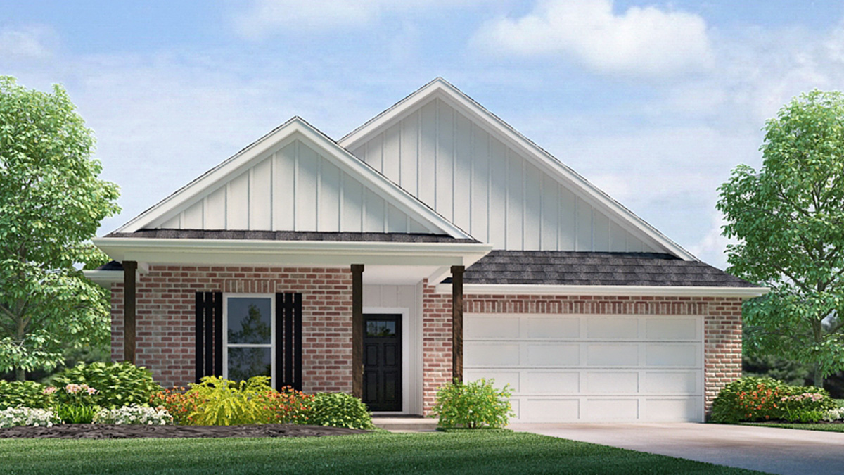 Lakeside elevation f24 exterior rendering