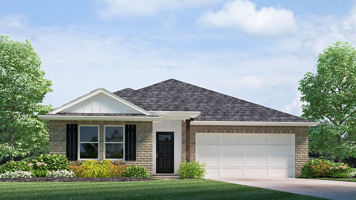 Spruce elevation B24 exterior rendering