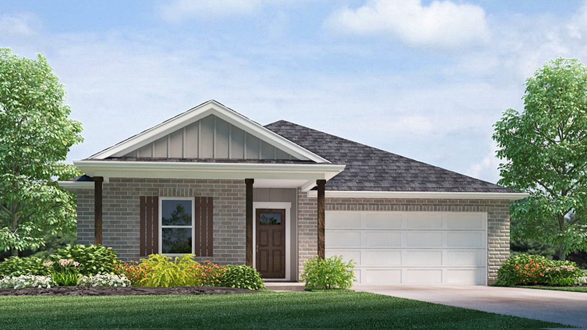Spruce elevation C24 exterior rendering