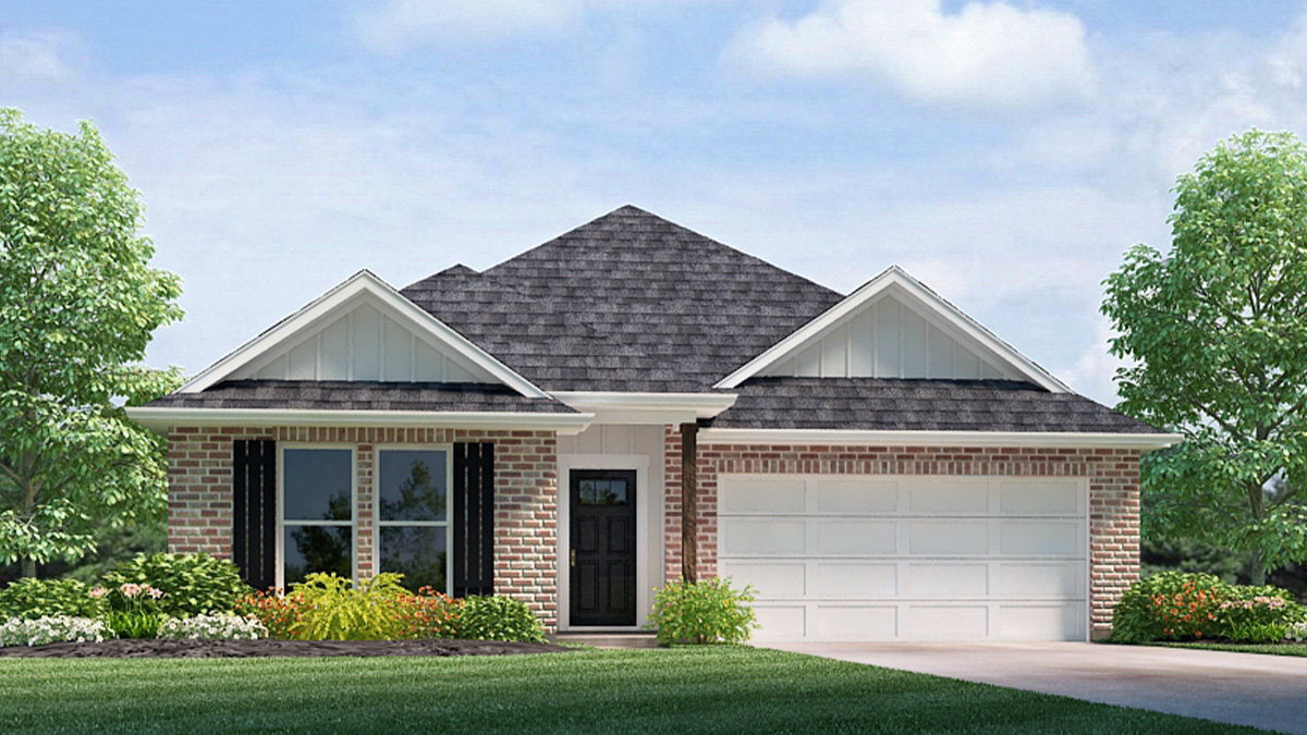 Spruce elevation D24 exterior rendering