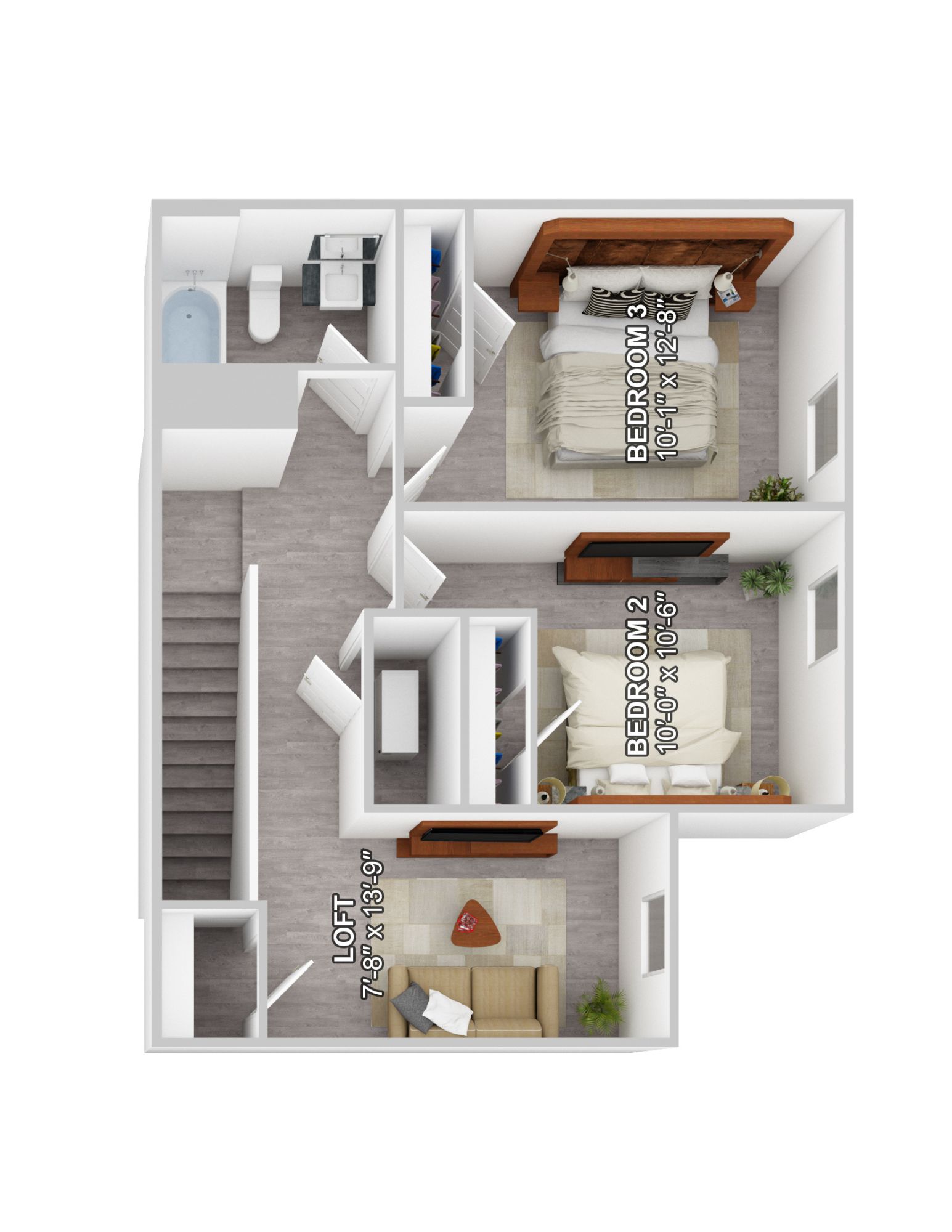 Jarrett upstairs plan