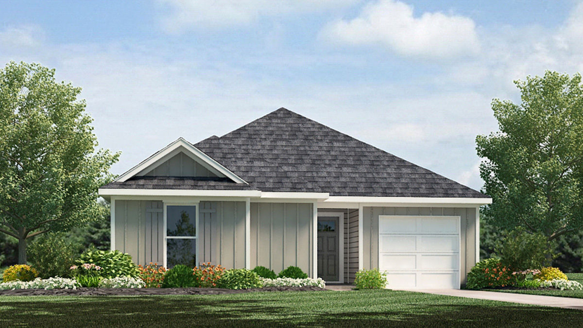 Cherry elevation A15 rendering