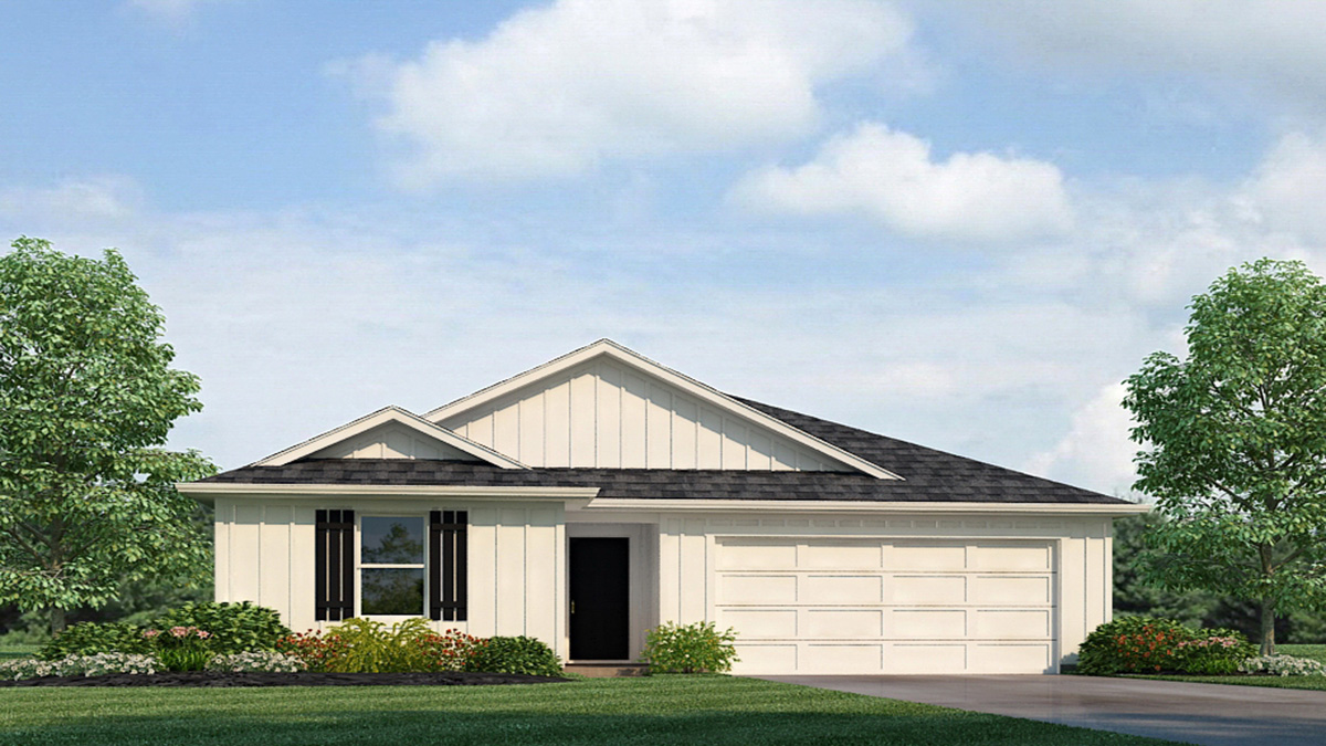 Kirby Elevation A15 front rendering-Zachary, La