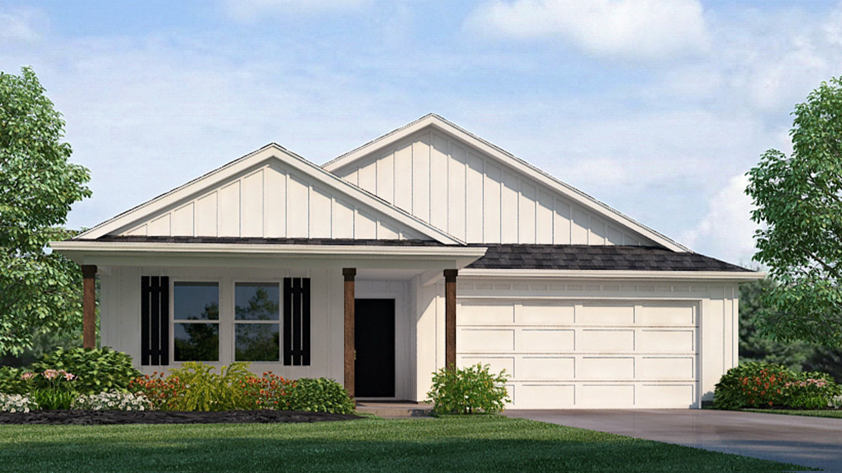 lakeside elevation c15 exterior rendering