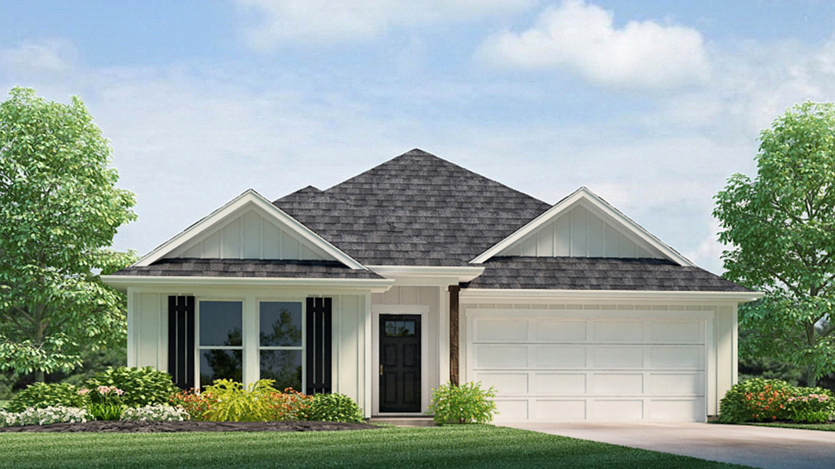Spruce elevation D15 rendering