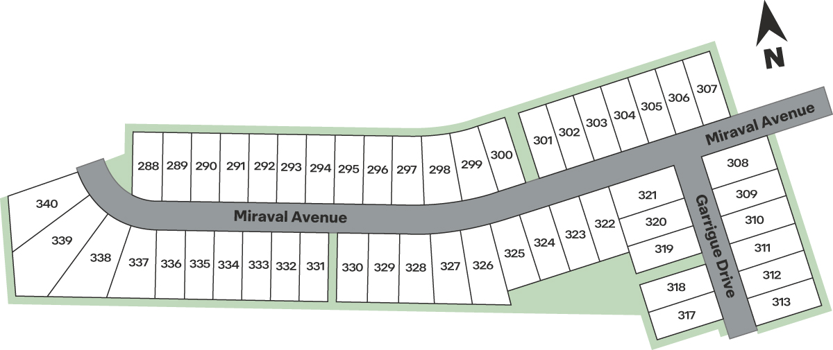 Static Lot Map