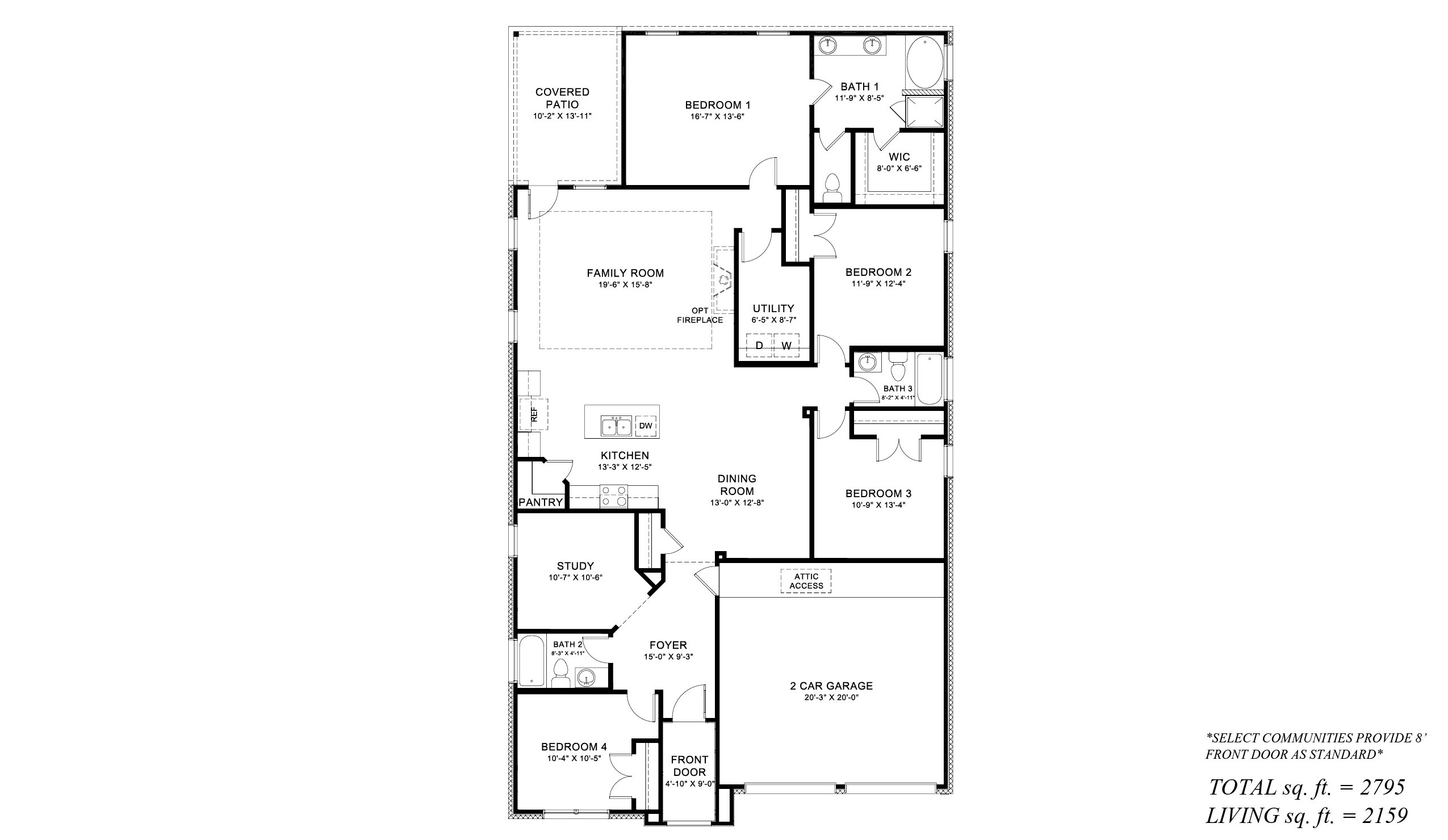 Fairhaven A Floorplan