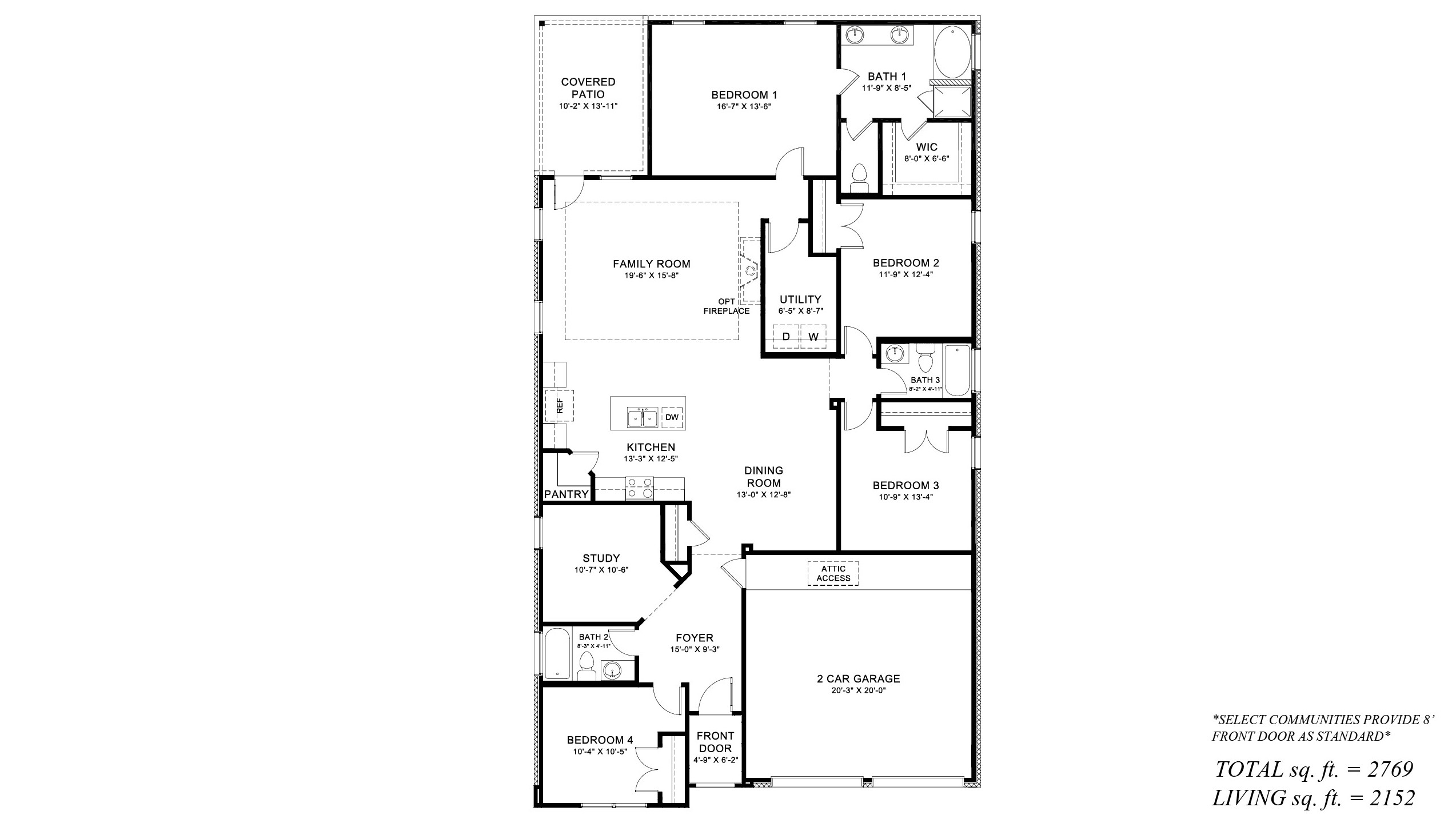 Fairhaven B Floorplan
