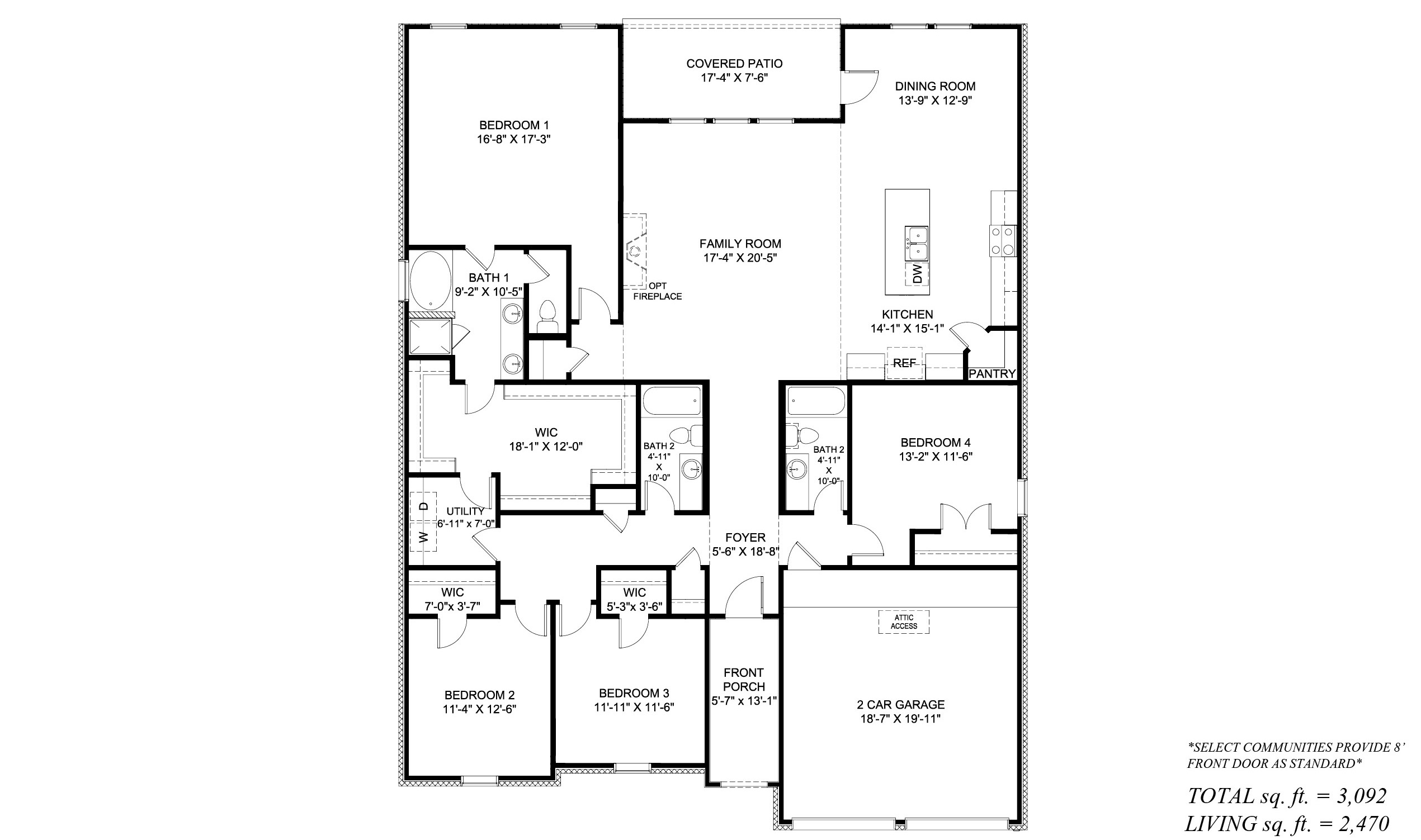 Zurich A Floorplans