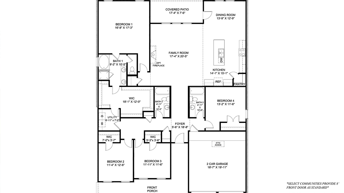 Zurich C Floorplans