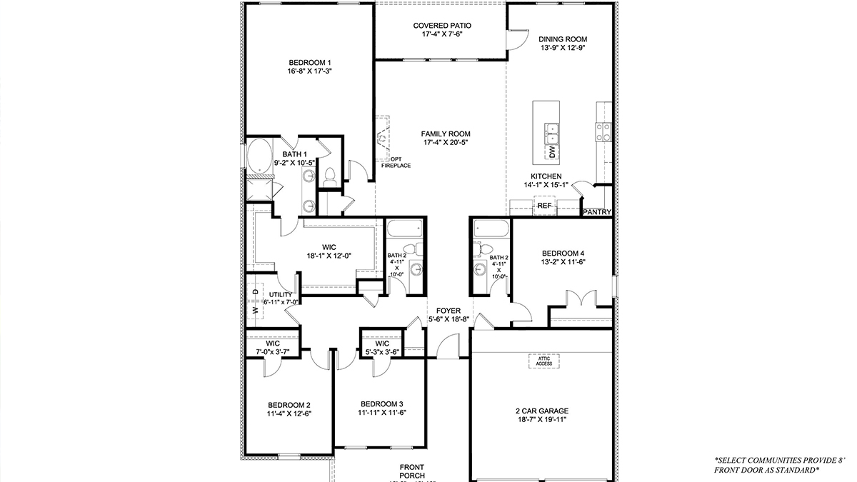 Zurich D Floorplans