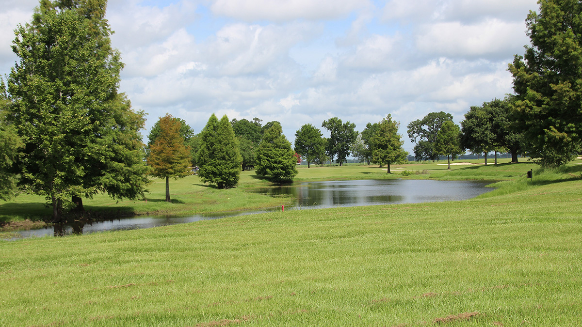 Golf Course and Pond