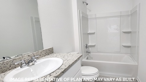 lacombe guest bathroom gallery image - park at the island in plaquemine,la