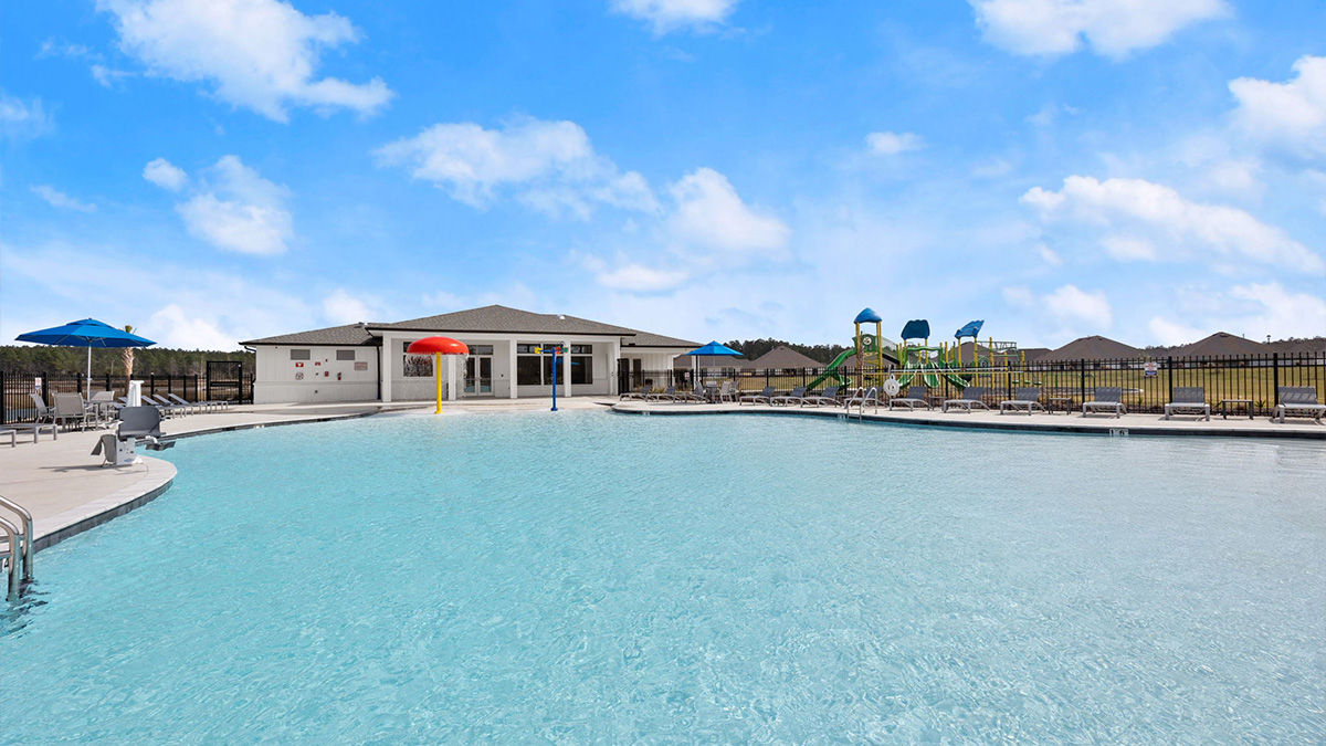 pool in amenity center