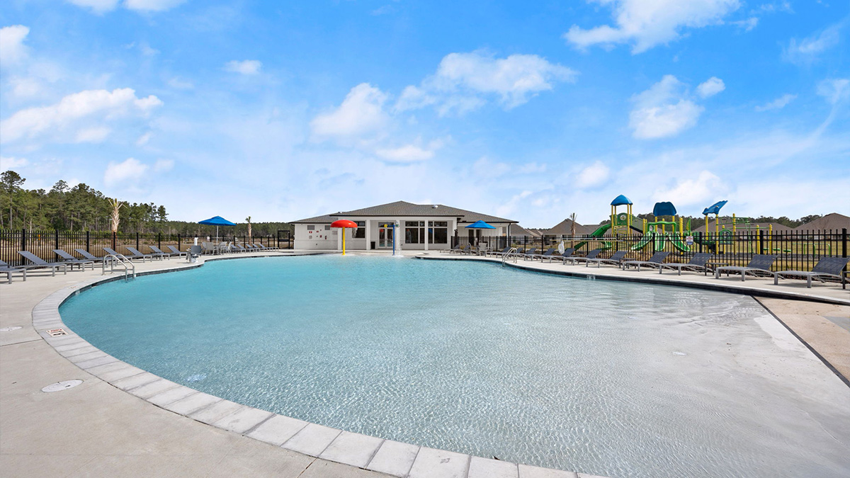 pool in amenity center