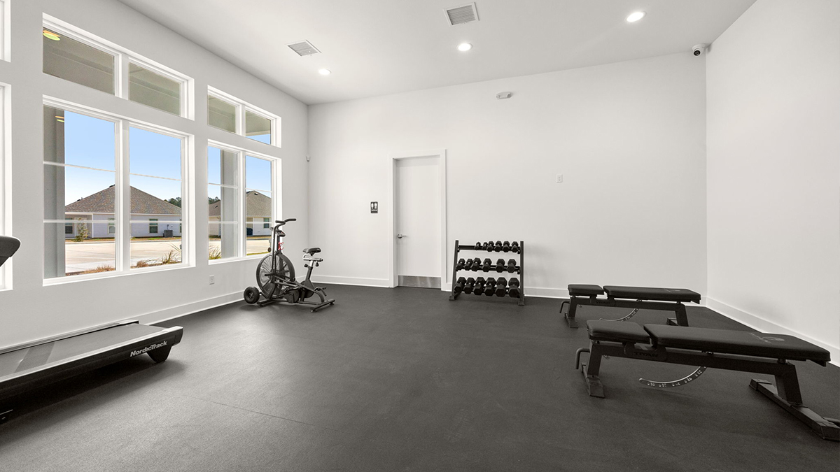 gym in amenity center