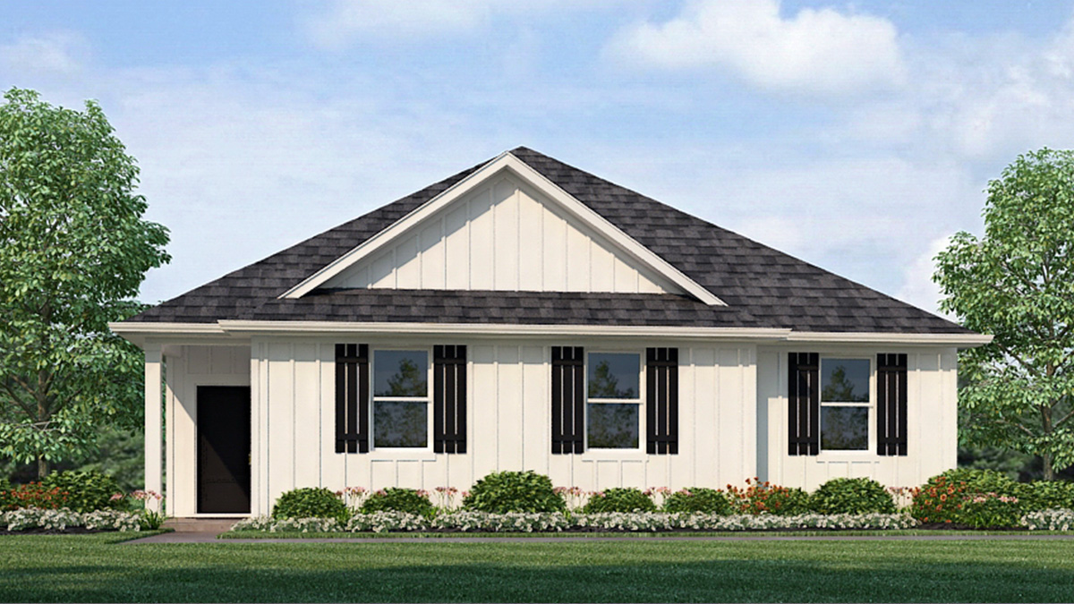 Benton elevation A15 rendering