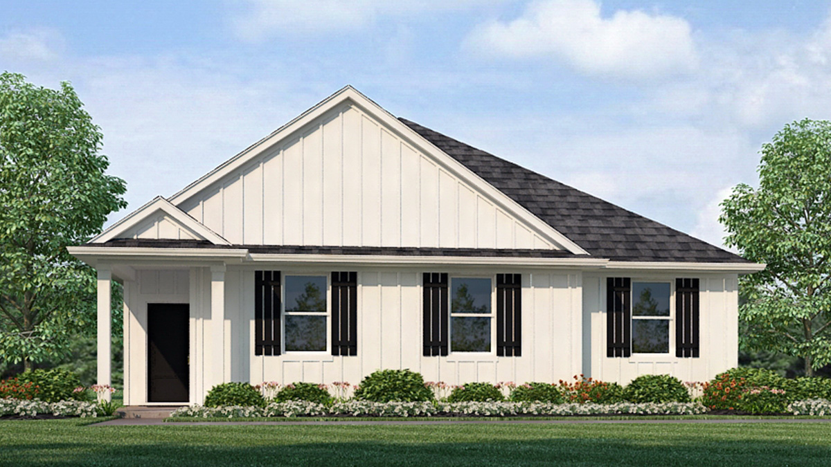 Benton elevation B15 rendering