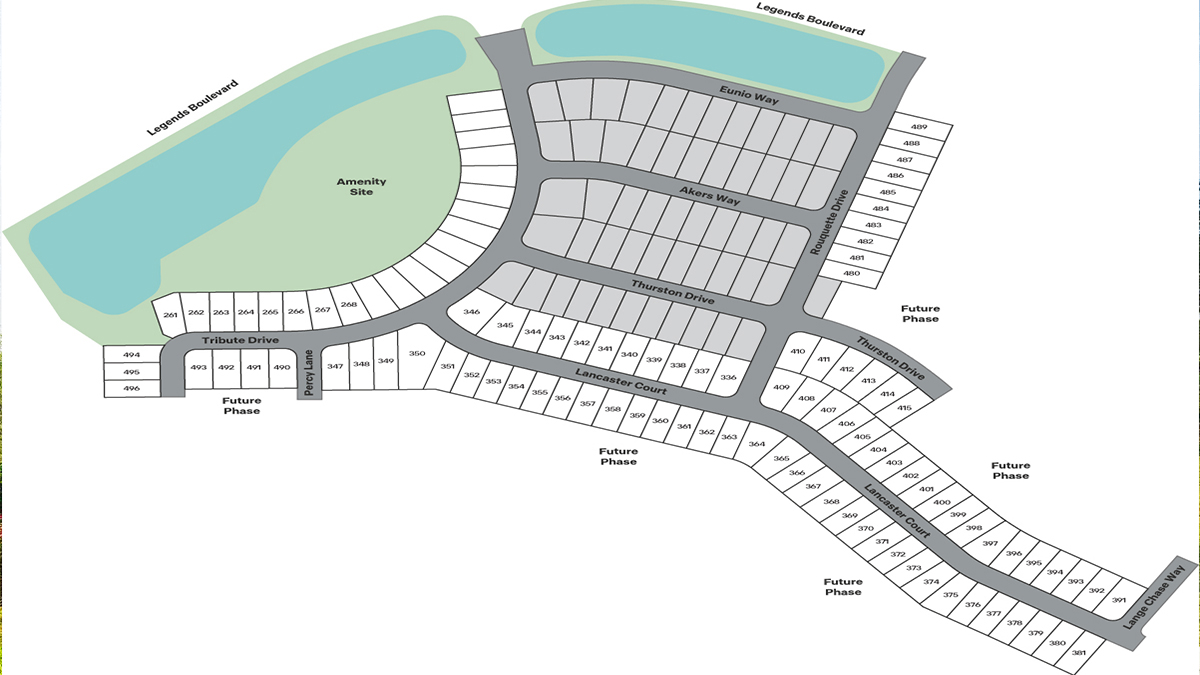 Static Lot Map