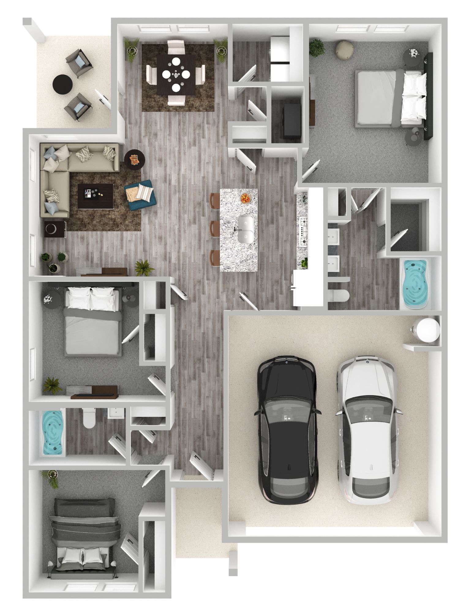 Aspen drawn floorplan