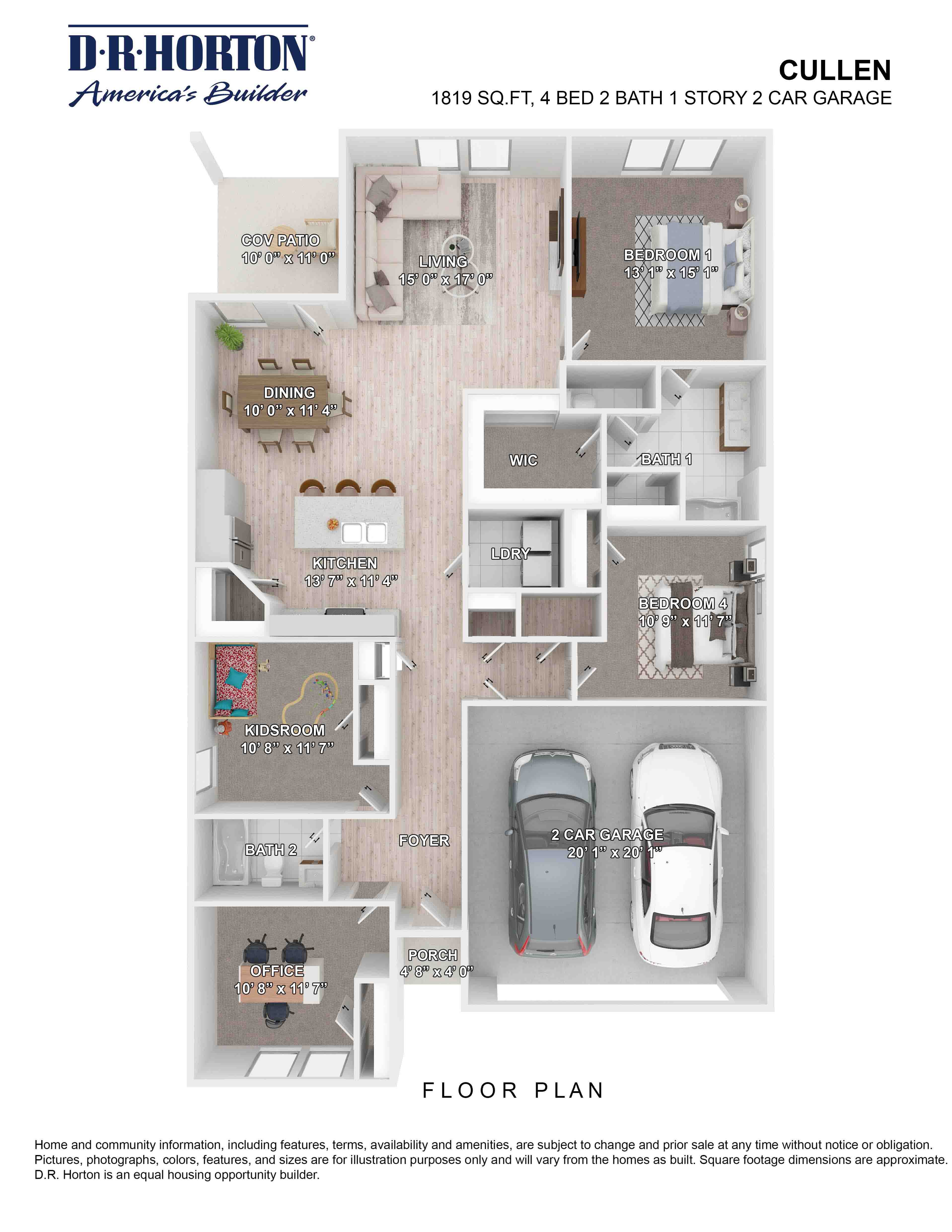 Available Home in Bonterra Slidell, LA D.R. Horton