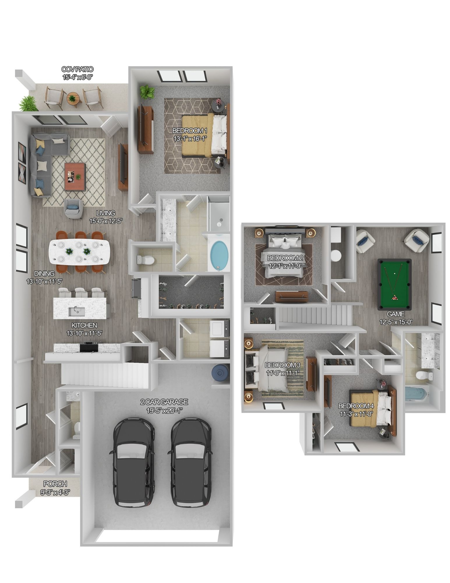 Decatur drawn floorplan