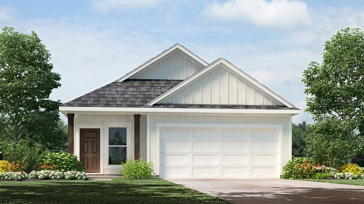 Hammond elevation B15 rendering