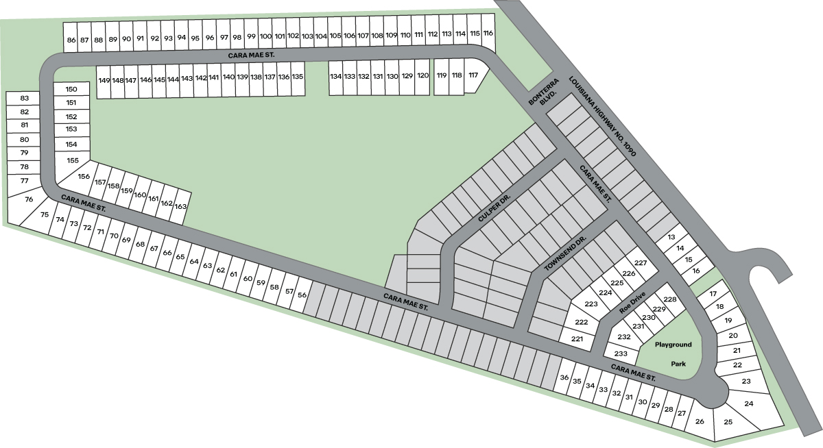 Static Lot Map