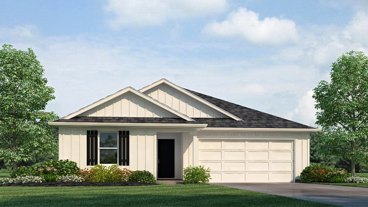 kirby elevation b15 rendering image - savannahs subdivision in robert,la