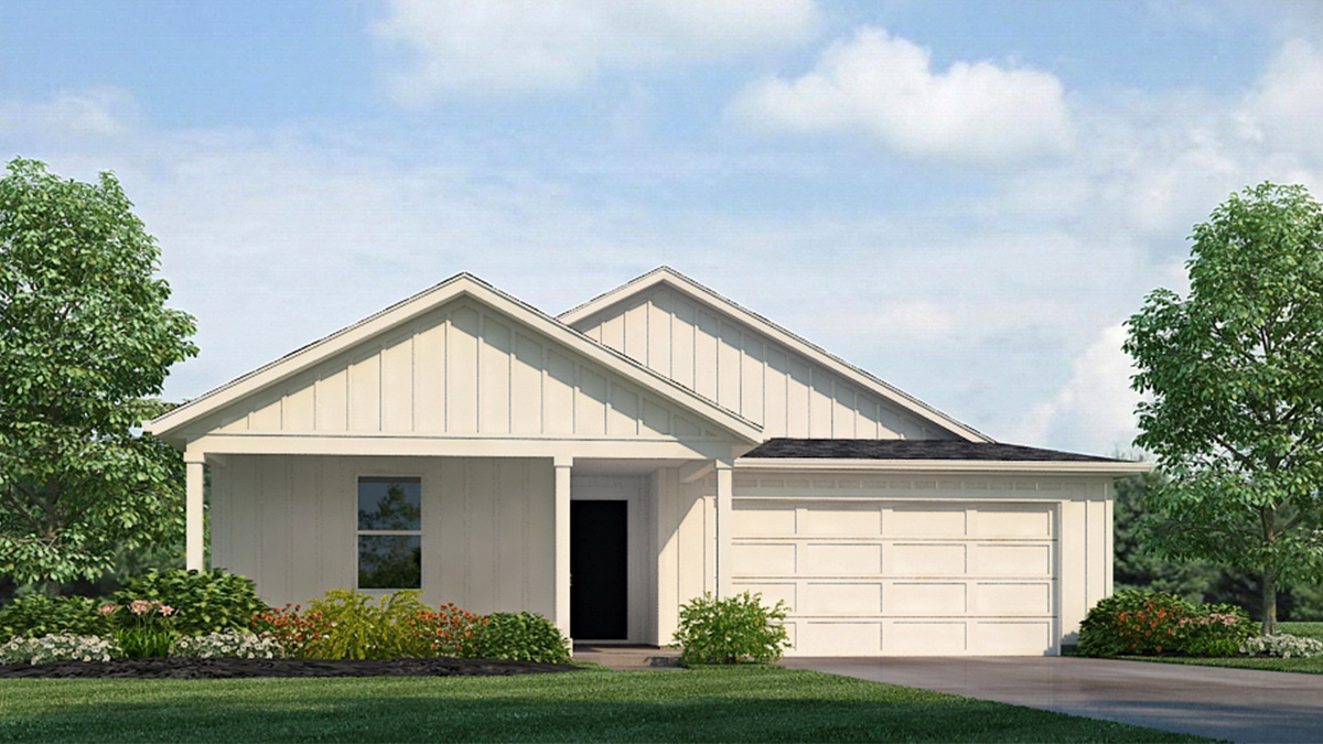kirby elevation c15 rendering image - savannahs subdivision in robert,la