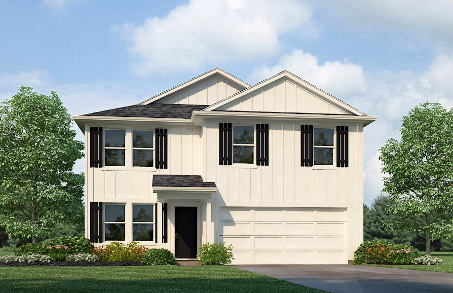 Floor Plan in River Road Estates HAHNVILLE, LA D.R. Horton