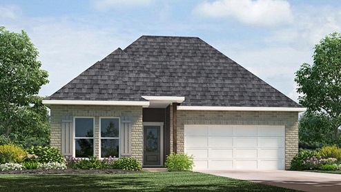 Evergreen elevation H24 rendering