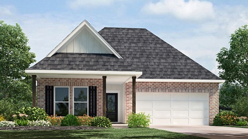 Evergreen elevation K24 rendering