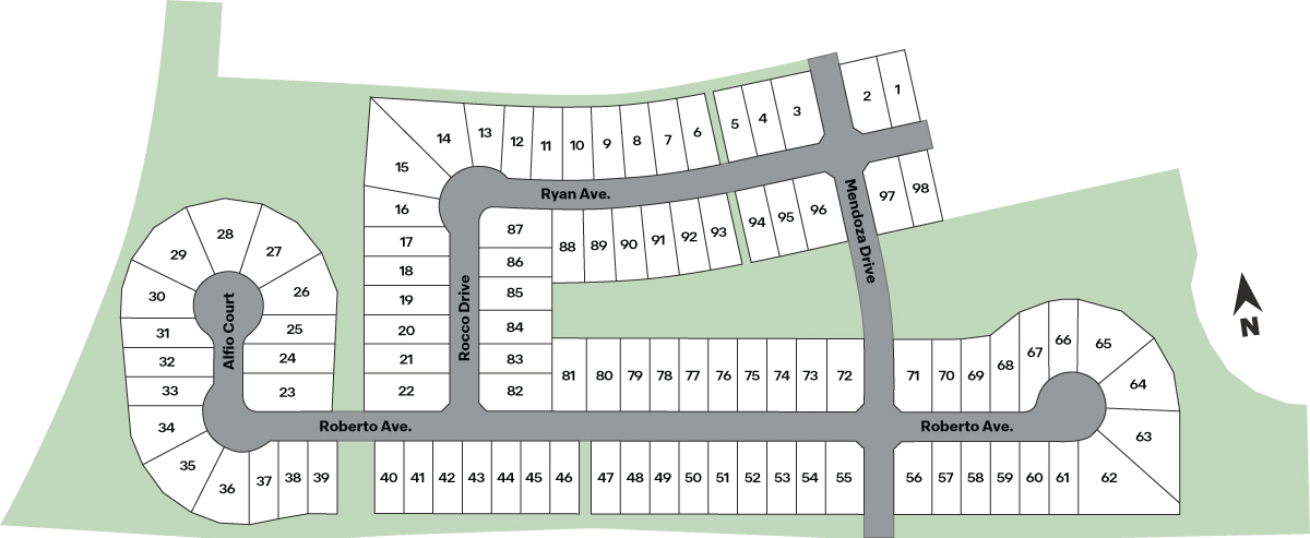 Static Lot Map